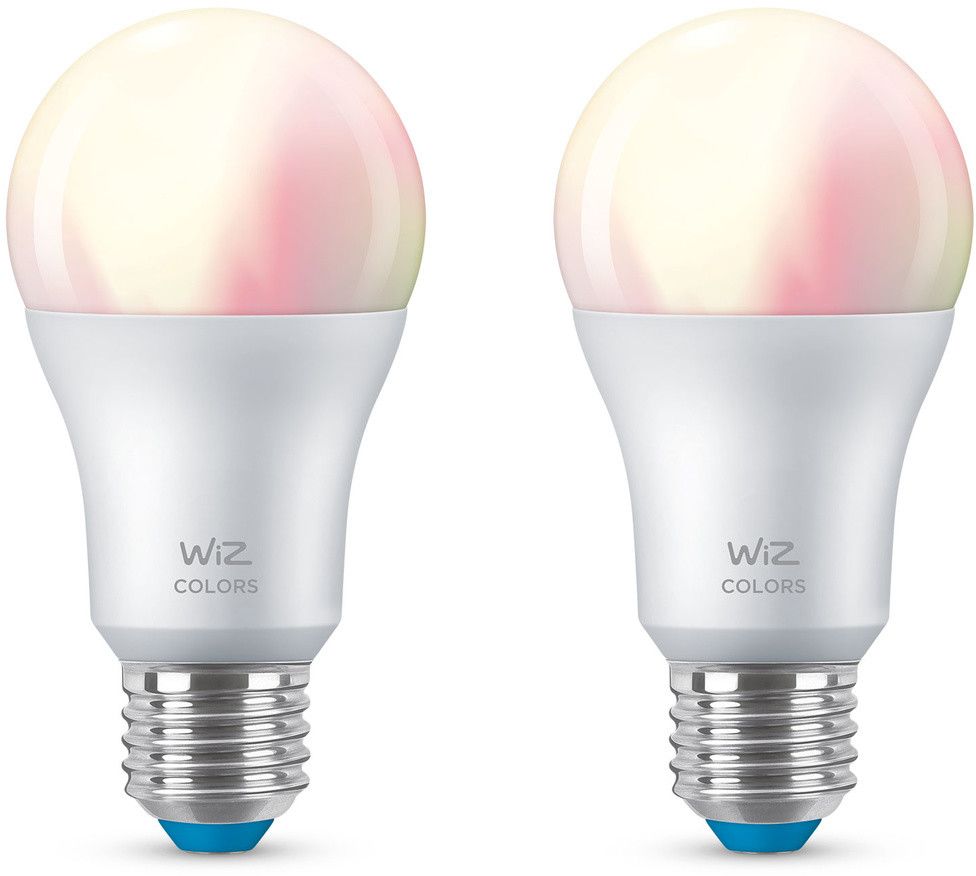 WiZ Color Smart LED Lamp E27 60W - 2-pack