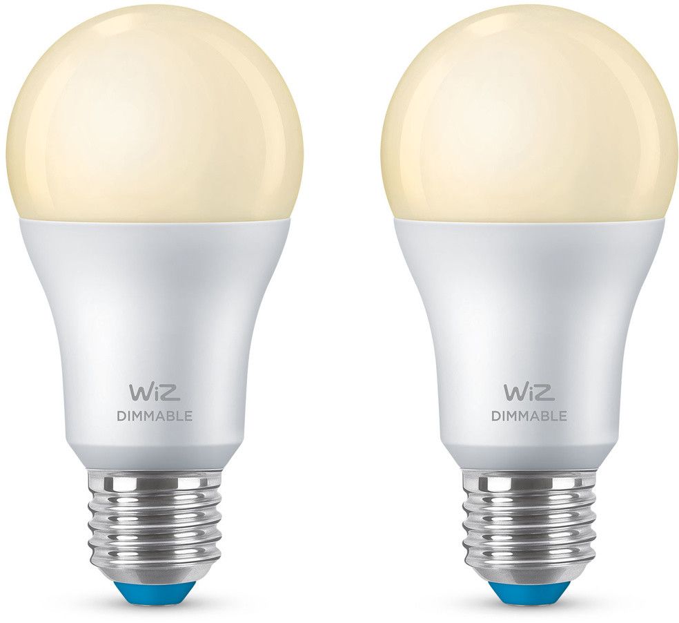 WiZ Tunable Smart LED Lamp E27 60W - 2-pack
