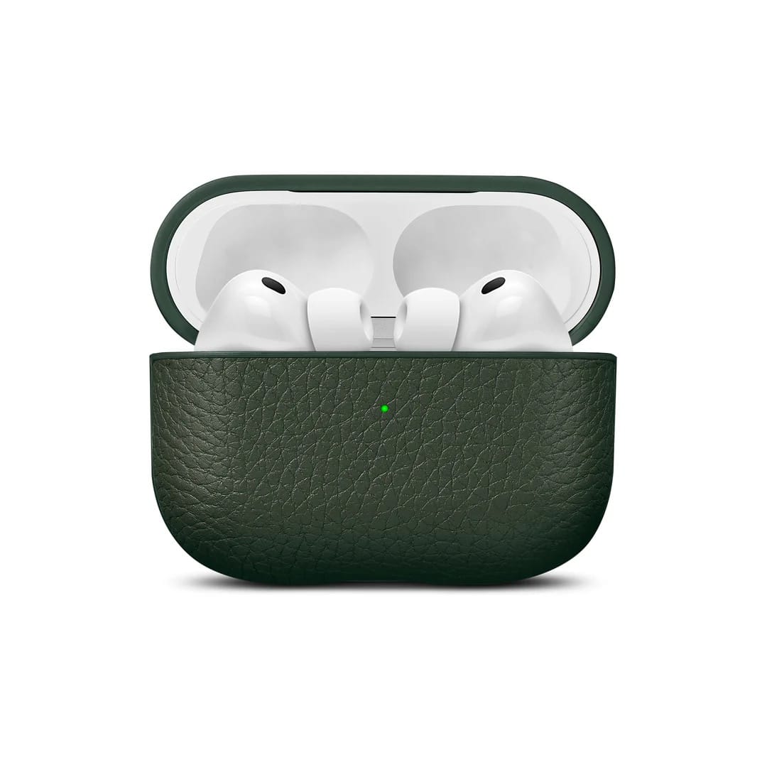 Woolnut Leather Case (AirPods Pro 3) - Svart |  | AlltMobil