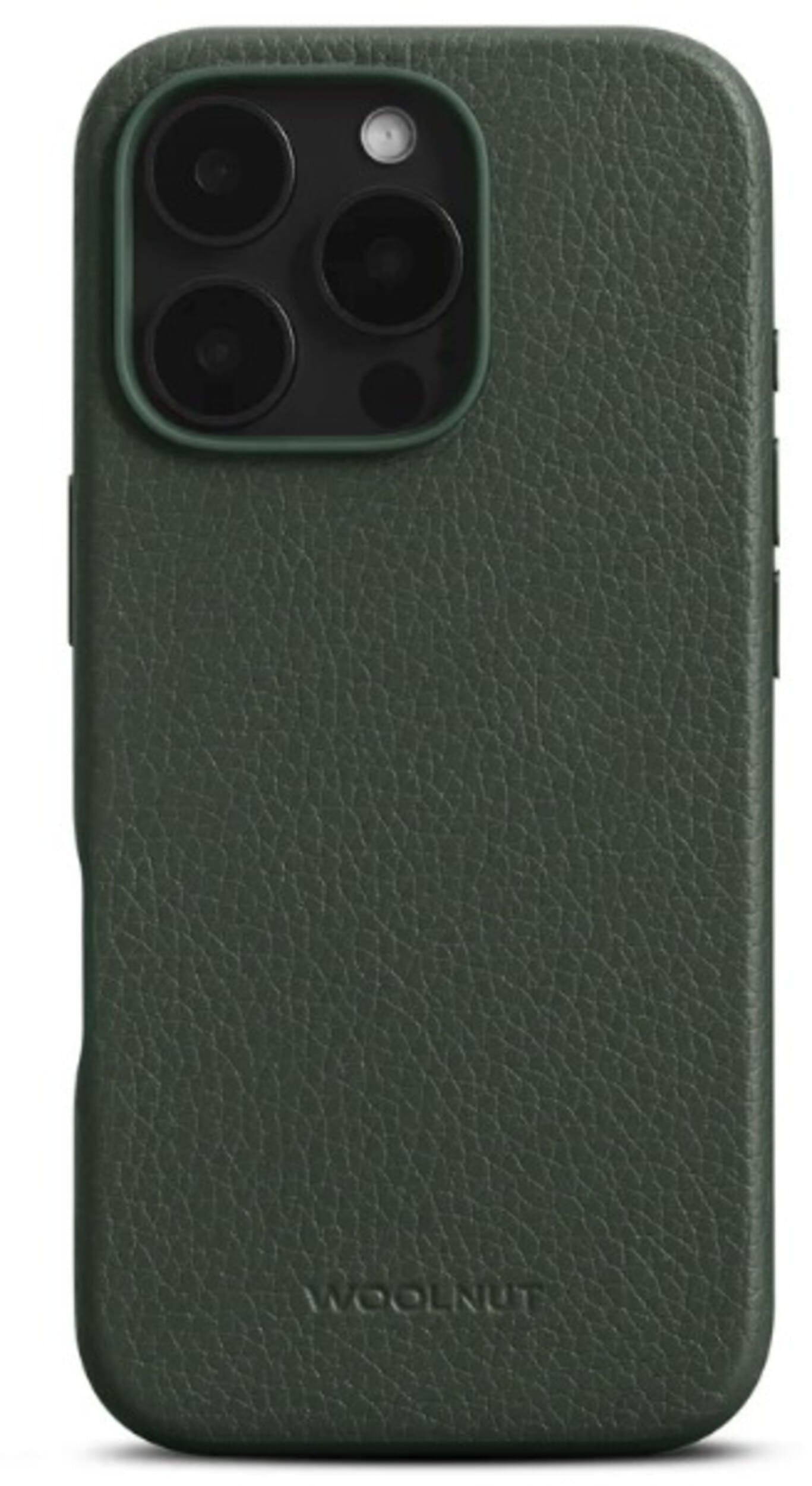 Woolnut Leather Case (iPhone 16 Pro Max) - Svart | iPhone - iPhone 16 Pro Max - Skal & fodral - Läderfodral | AlltMobil