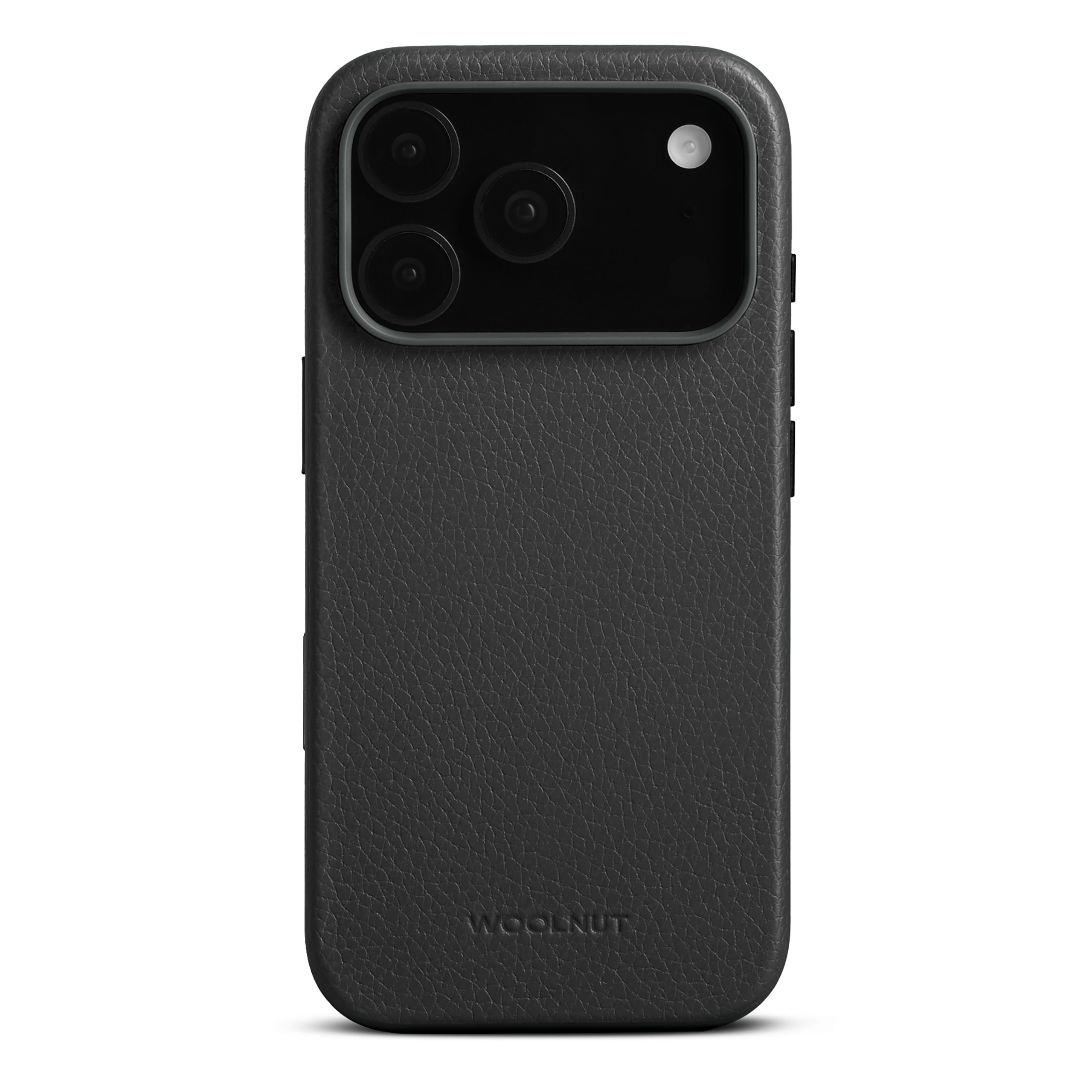 Woolnut Leather Case (iPhone 17 Pro) - Svart |  | AlltMobil