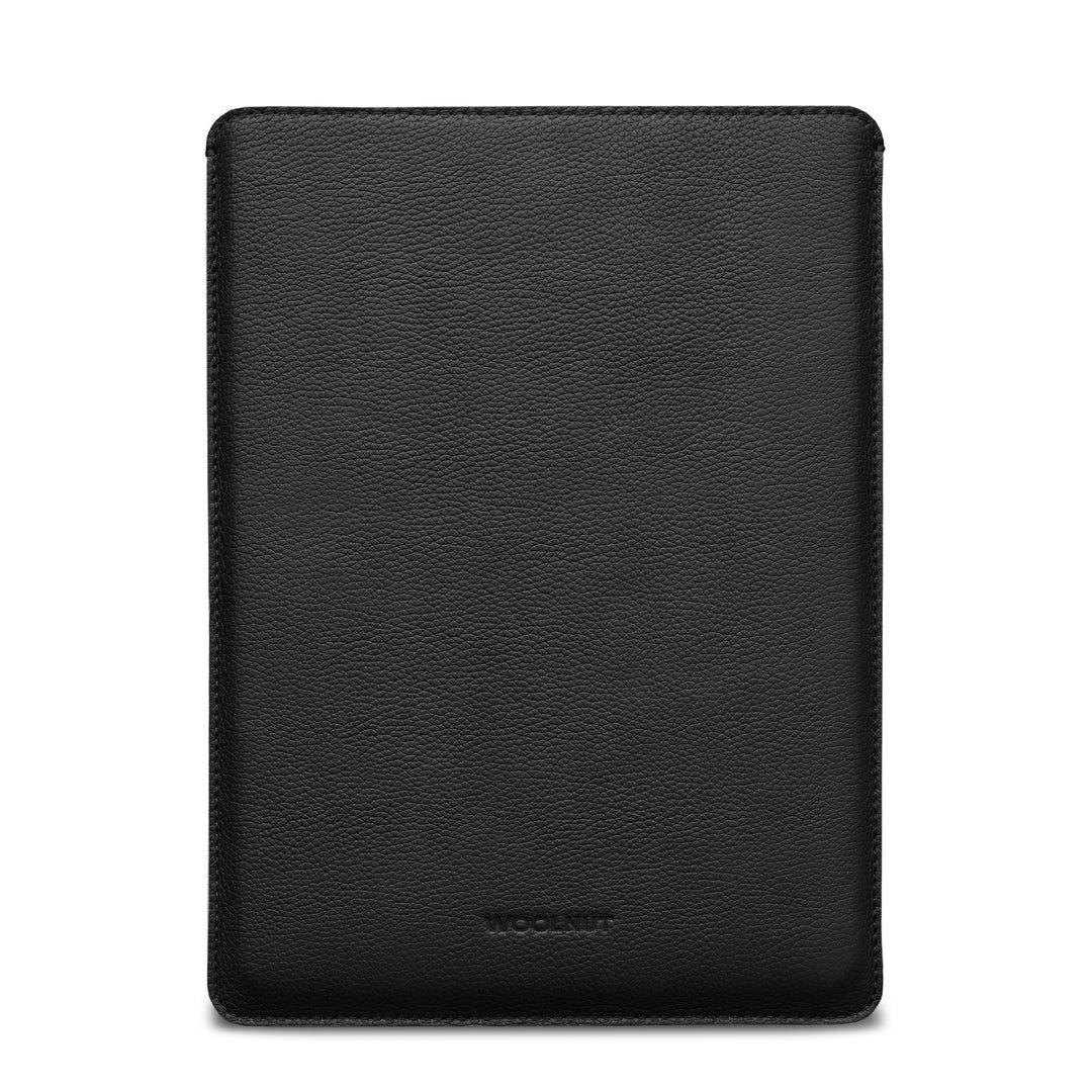 Woolnut Leather Sleeve (Macbook Neo) - Svart