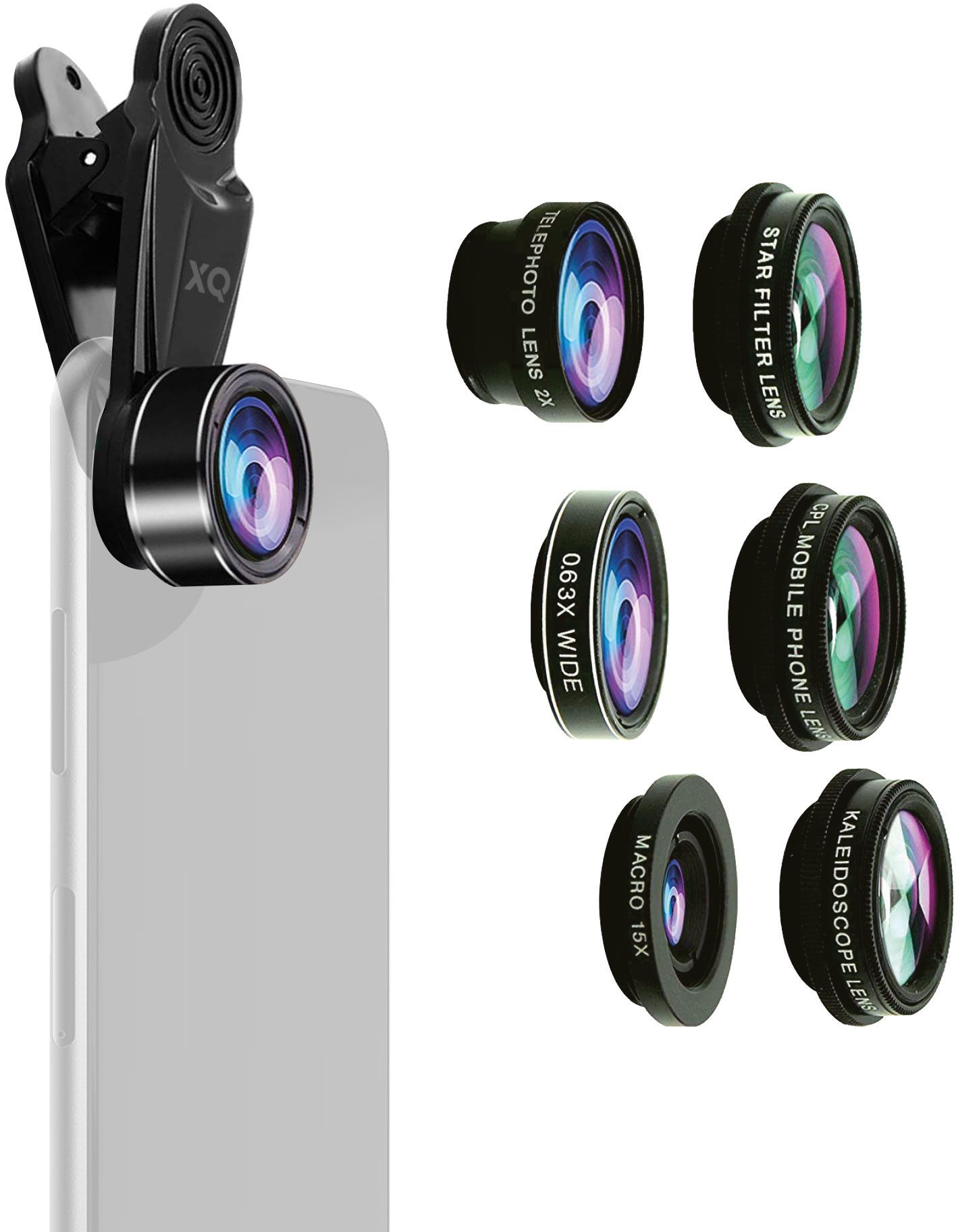 Xqisit 7-in-1 Photo Lens Pack
