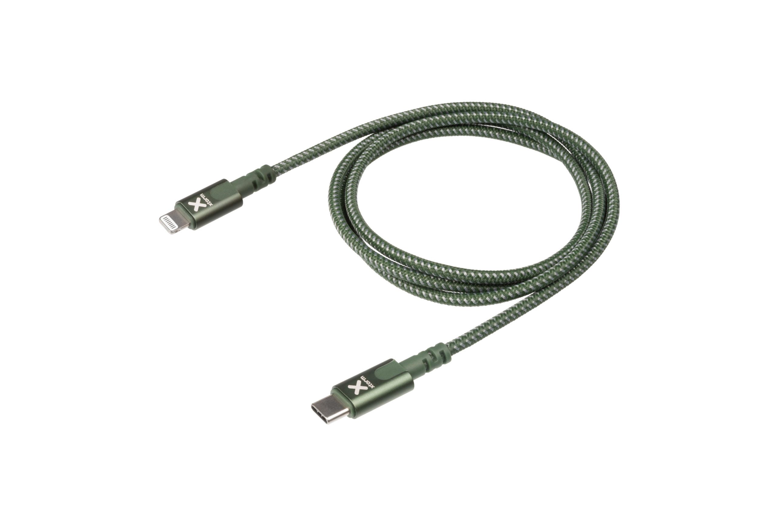 Xtorm Original USB-C to Lightning Cable - 1 meter - Svart