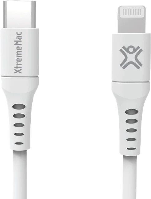 XtremeMac Flexi Lightning to USB-C Cable - 2 meter