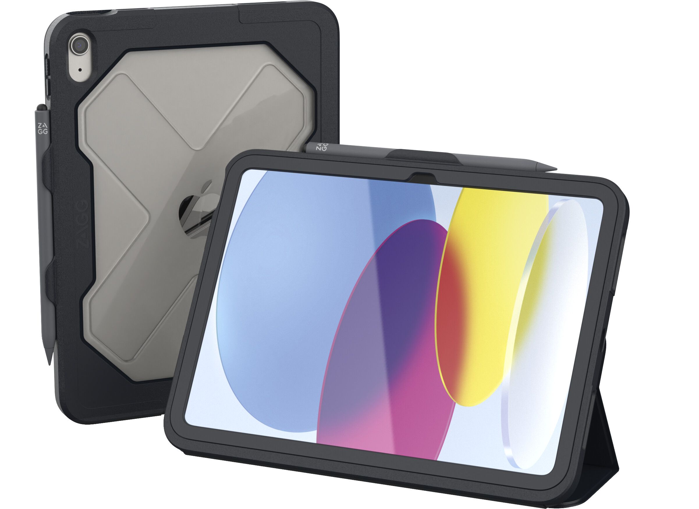 Zagg Rugged Messenger Case (iPad 11/iPad 10,9 (2022)) | iPad - iPad 11 (2025) - Skal & fodral - Extra tåliga | AlltMobil