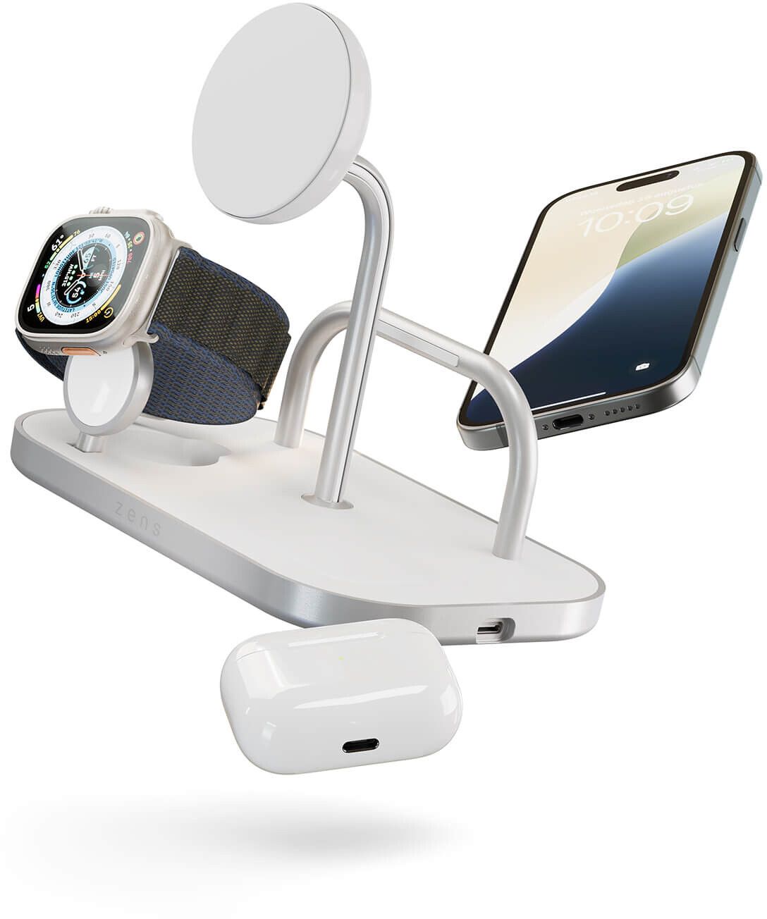 Zens 4-in-1 Wireless Charger | iPhone - Generella tillbehör - MagSafe - Laddstationer | AlltMobil