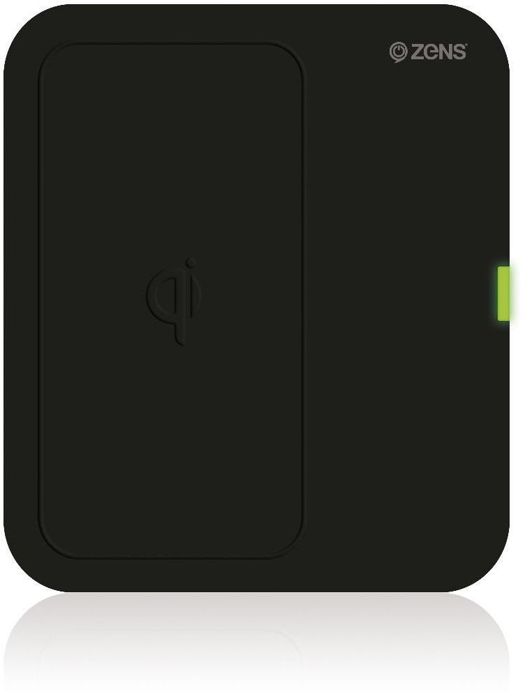 Zens Qi Single Wireless Charger 5W - Svart