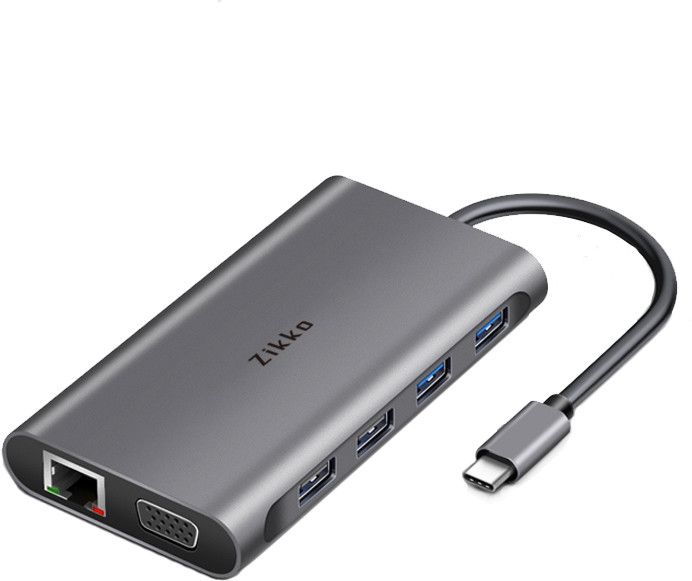 Zikko 11-in-1 USB-C Hub