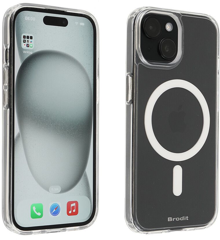 Brodit Magnetic Hybrid-skal 216435 (iPhone 15)